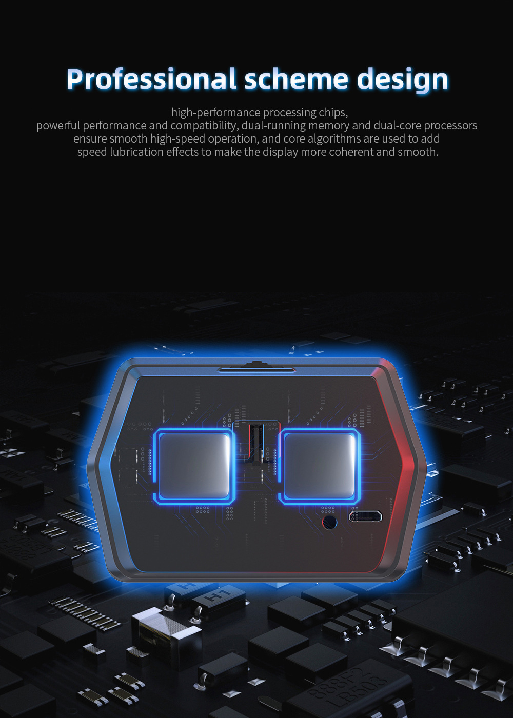 Universal car HUD head-up display Beidou GPS vehicle speed measuring instrument high-definition head-up display simple model G20