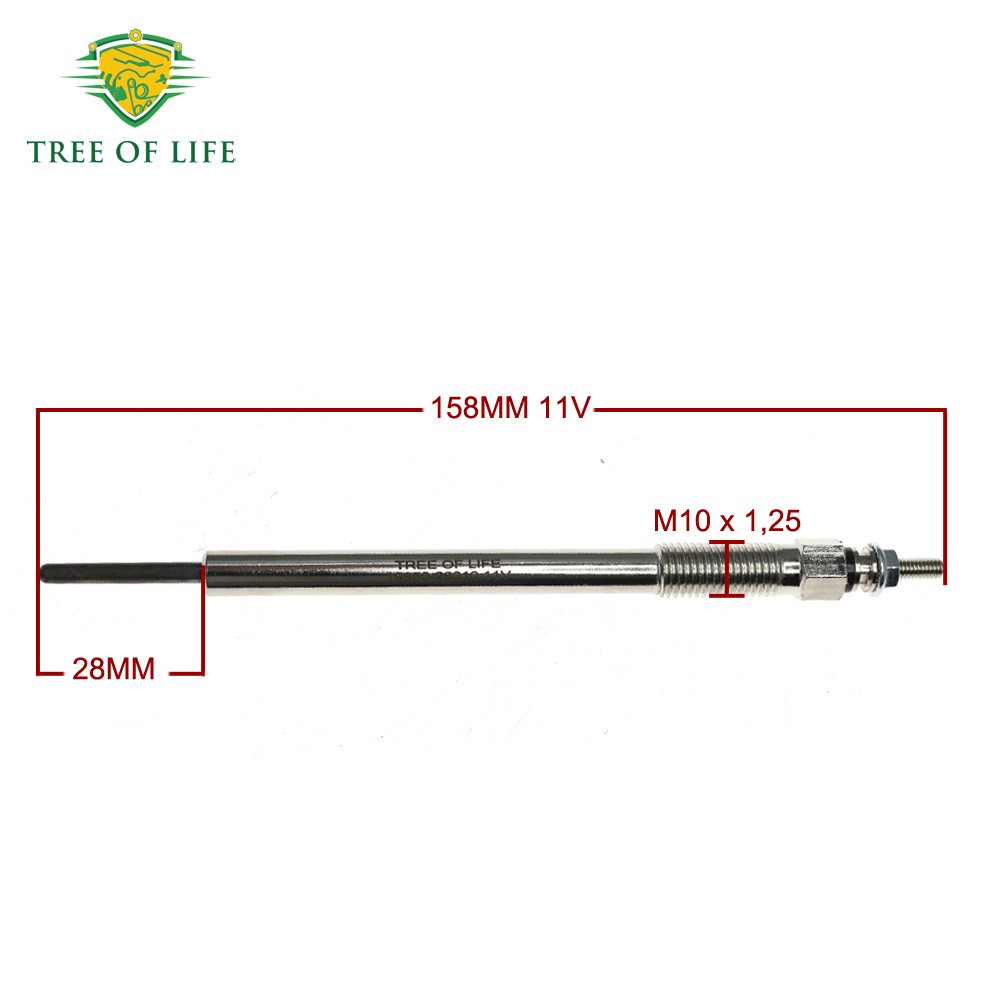 19850-0R020, 19850-26010 are suitable for the new dual-core heated glow plug of Toyota Corolla