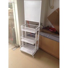 超市便利店小货架带挂钩挂饰移动展示架内衣裤袜子货架洞洞板货架