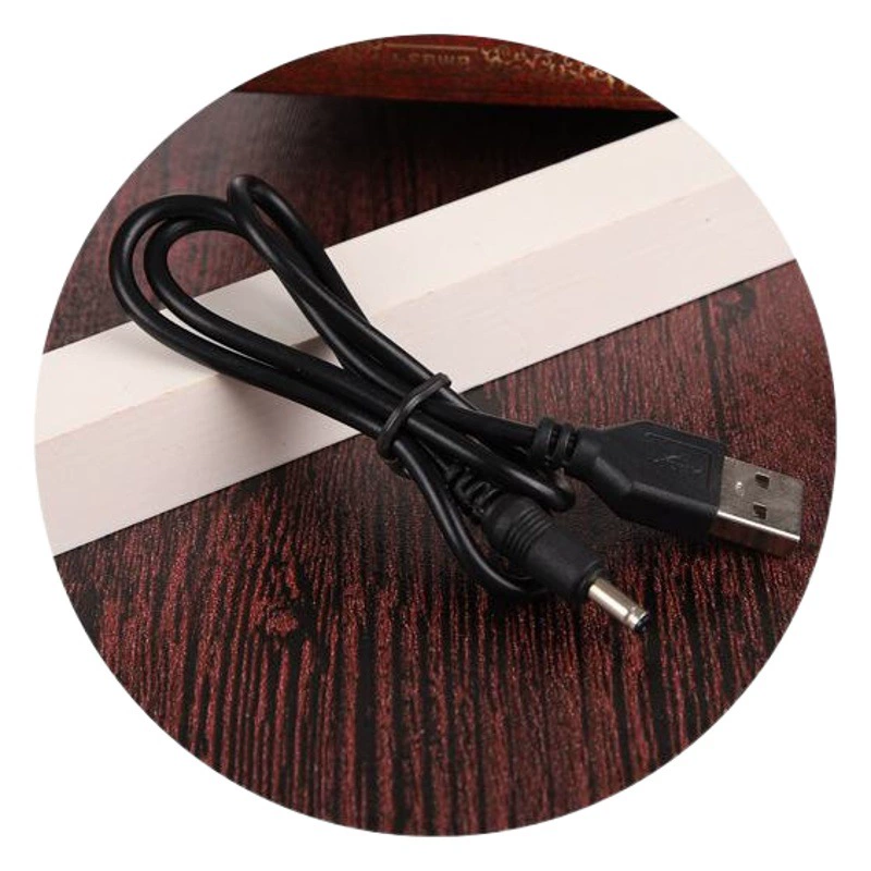 USB-A к DC3,5*1,35 мм, зарядный кабель, оптовая продажа, шнур питания постоянного тока с маленьким круглым отверстием, 5 В, зарядный кабель 3,5 дc