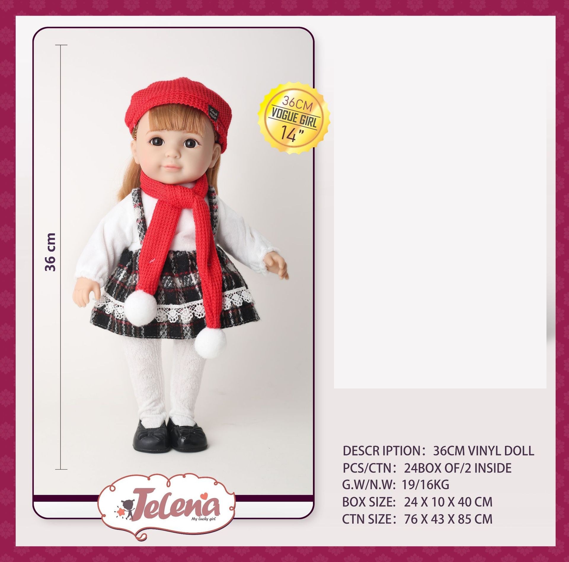 Muñeca de Vinilo de Moda de Vinilo para Regalo image 8