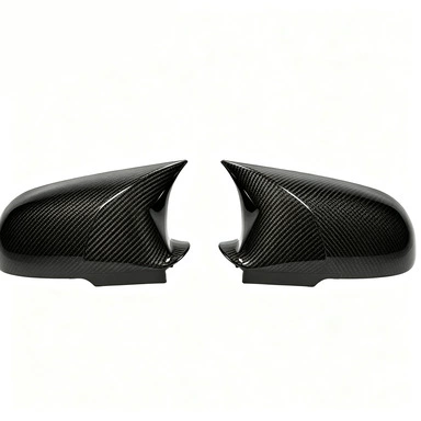 Suitable for 10-13 Models of Other Automotive Exterior Supplies - a-pair-of-horn-carbon-fiber-patterns-pasted