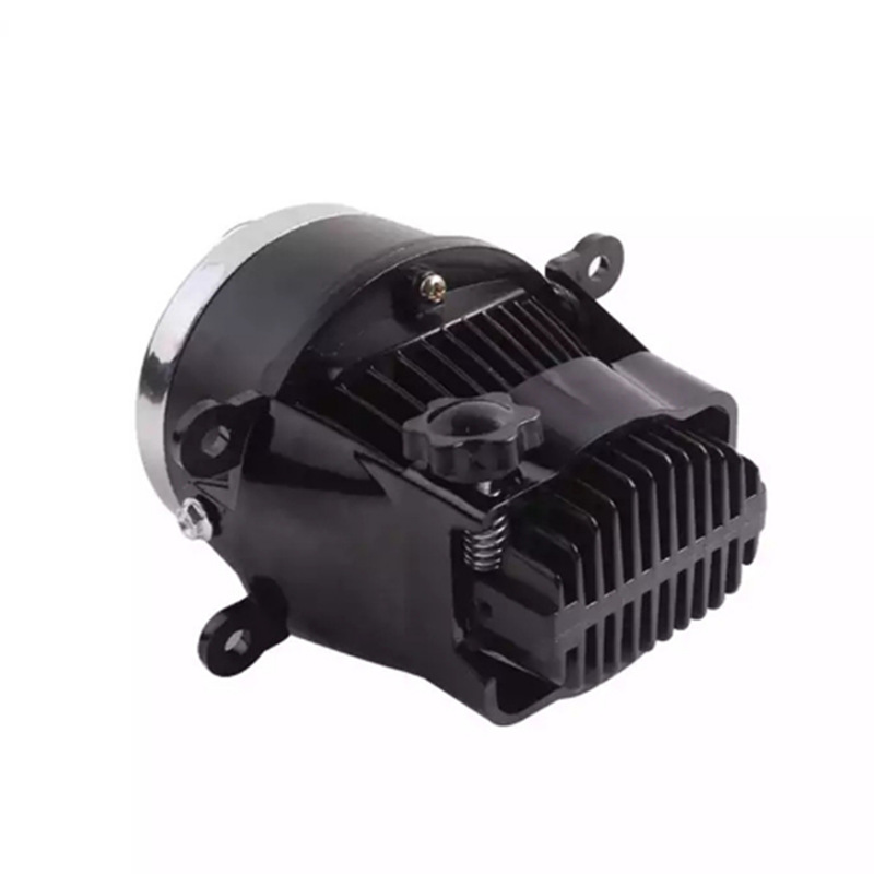 2D matriz LED doble lente de luz luz de niebla bicolor blanco + amarillo lente láser universal 3.0 pulgadas lámpara de automóvil