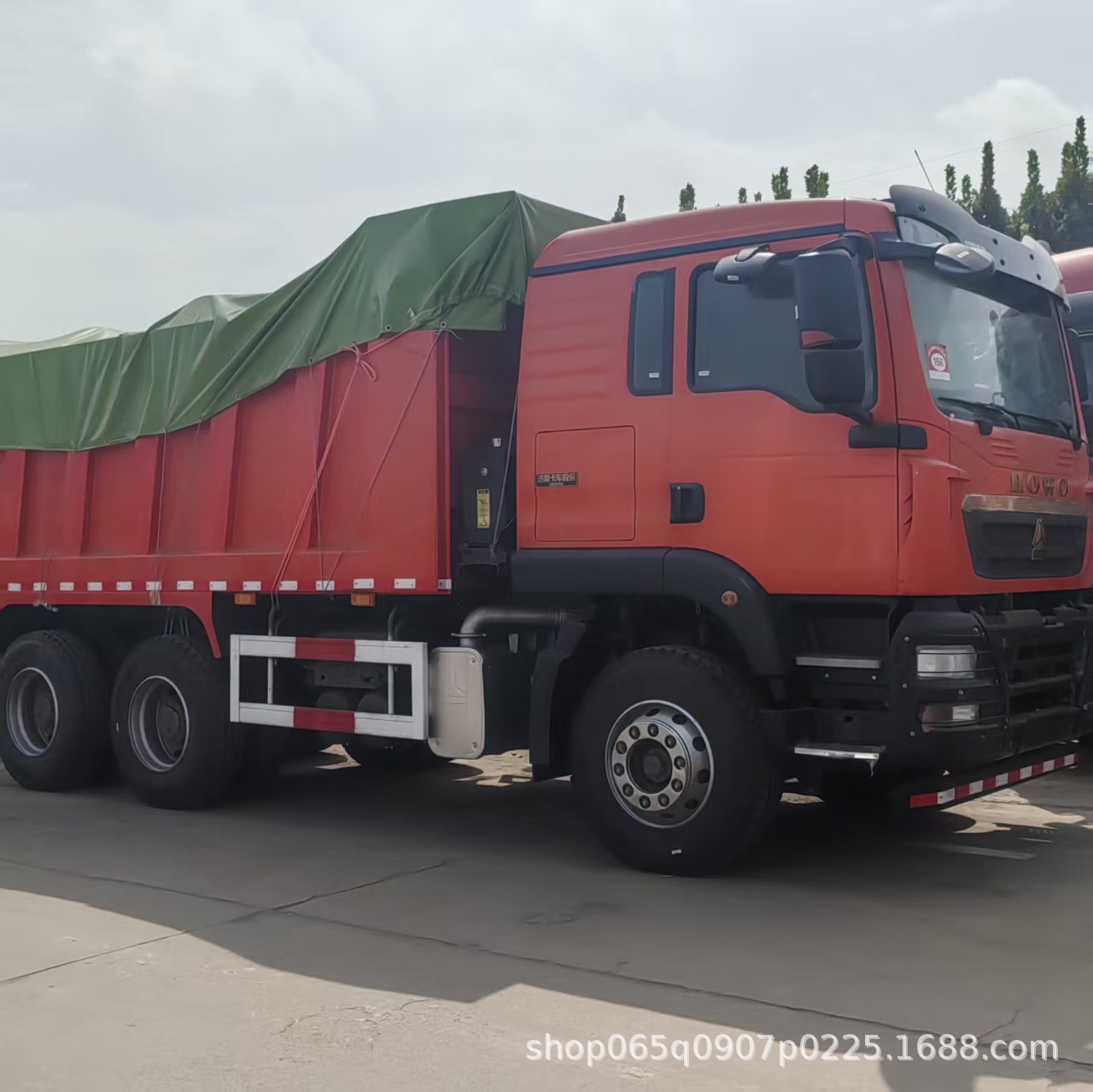 Export Howo Truck Mining Engineering Dump Truck Howotx10 Wheel Engineering Vehicle 371 Horsepower Dump Garbage Truck