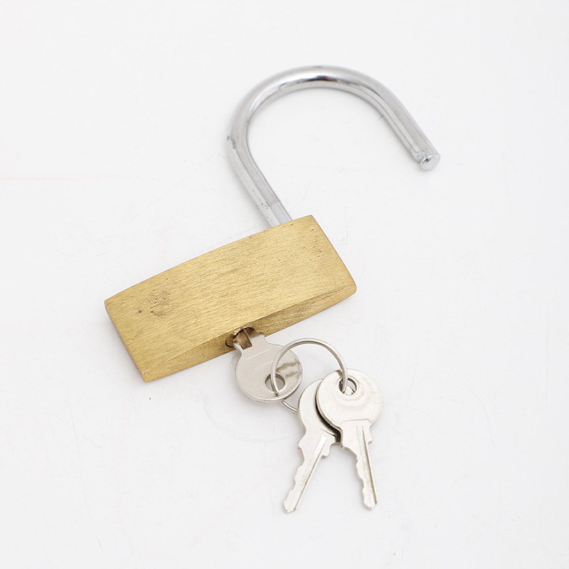 Cerradura de latón ultrafina resistente al agua candado sólido ventana antirrobo puerta de gabinete cerradura de bolsa cerradura de seguridad cerradura de cobre al por mayor núcleo de cerradura