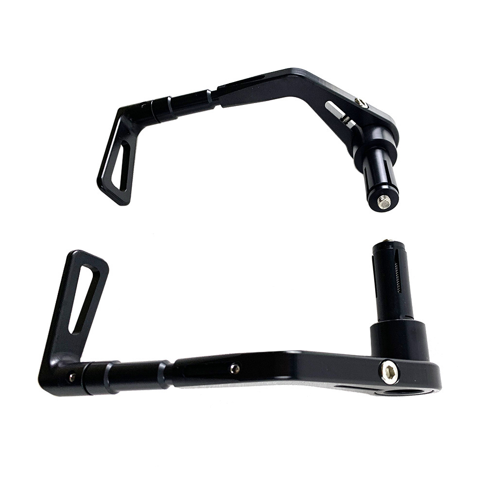 Cross-Border Universal Motorcycle Modified Brake Guard, Aluminum Alloy Horn-Shaped Handguard, Anti-Fall Protection Bar, Adjustable