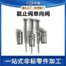 截止阀精密配件定制不锈钢阀节流阀止回阀针型阀安全阀cnc加工厂