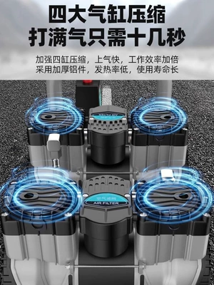 Hava kompressorları | High-Power Fast Air Inflator