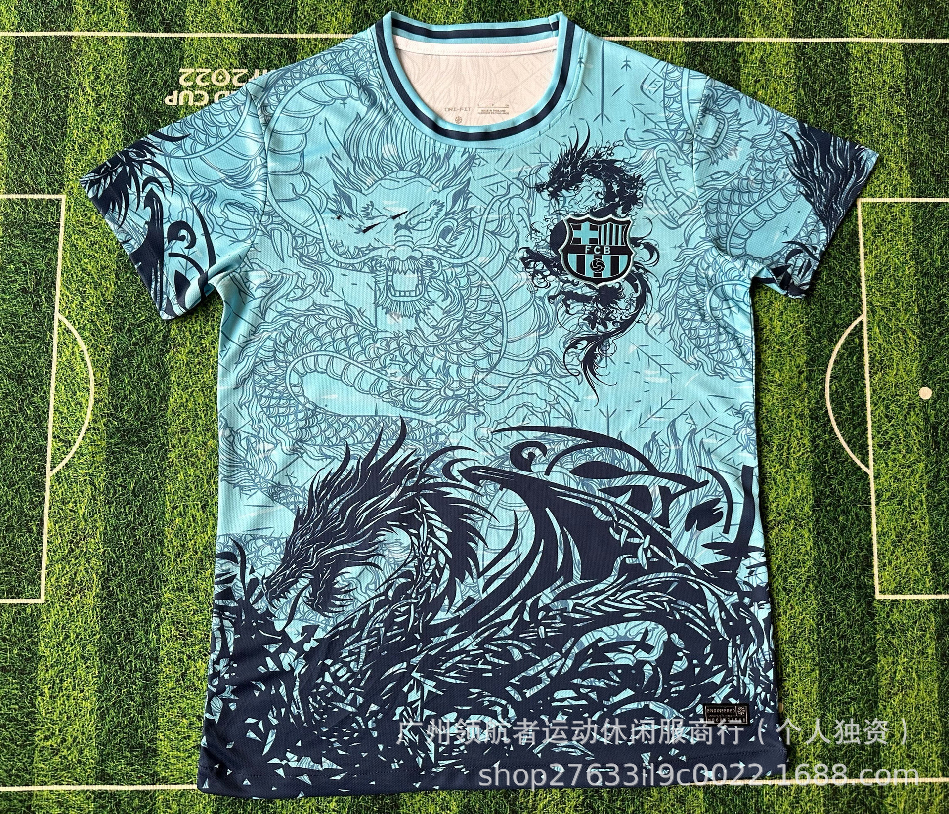 25-26 Fabricante especial de ropa de fútbol venta directa de una camiseta de malla camiseta de mangas cortas ropa de fútbol deportiva