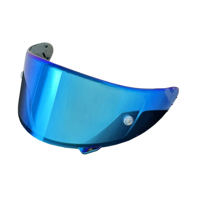 X14 Large Nail Buckle Helmet Lens Suitable for Z7 Nxr Rf1200 Xspirit Electroplated Helmet Mirror (Dəbilqə (Kaska) aksesuarları) - x14-revo-white-ice-blue