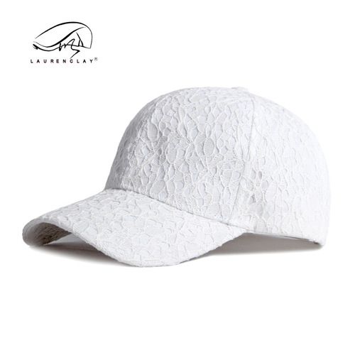 Cross-border hat children's baseball cap new solid color lace comfortable breathable duckbill hat outdoor casual sun hat