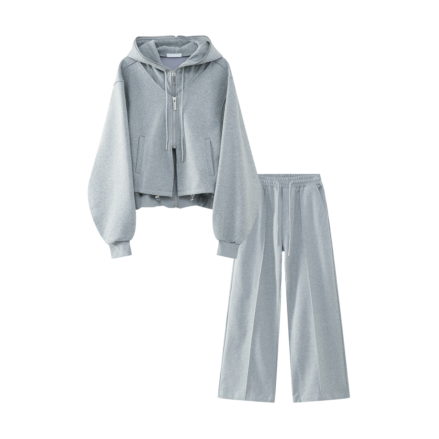 Ropa para hombre MTLCLOTHES | Conjunto deportivo informal unisex de dos piezas de estilo coreano, sencillo y versátil para uso diario.