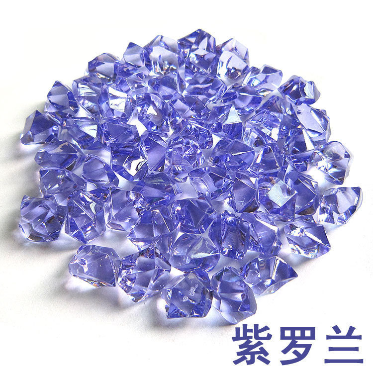 シミュレーションアイスブロック透明カラー水晶石偽アイスブロックdiy撮影道具アクリルアイスブロック水槽装飾|undefined
