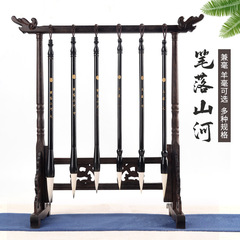 Student Calligraphy Training: Beginner Class for Large, Medium, and Small-Size Regular Script, Featuring Baiyun Dual-Hair Brushes and Sheep-Hair Brushes—Drop Shipping Available