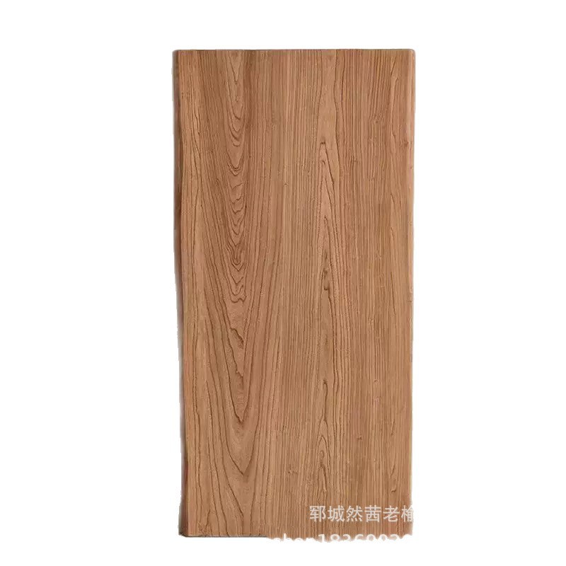 老榆木板材实木整张桌面板民宿做旧吧台板材护墙板自然纹理旧门板|undefined