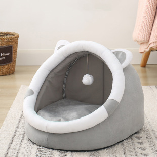 Cat nest four seasons universal closed Cat House kennel winter warm pet nest cat Villa wholesale factory supply