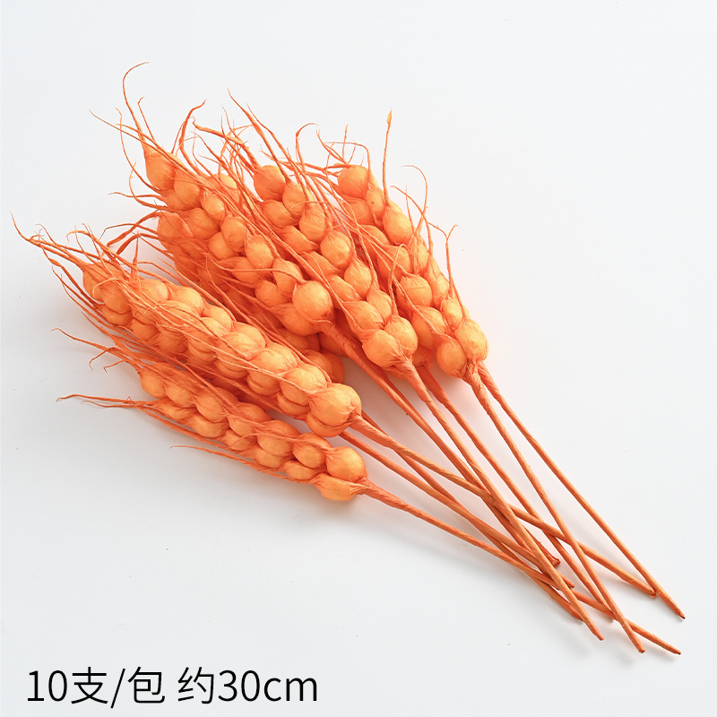 Cubo de bendición de Año Nuevo, cubo de abrazos, cubo de flores, granada artificial, acebo, hojas doradas, cubo de flores de bendición de Año Nuevo, materiales DIY, fruta de la fortuna.