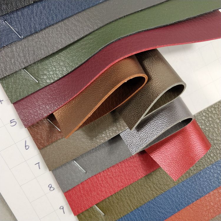 纳帕纹双面皮革荔枝纹皮革L5731荔枝纹双面贴珠光材料两面革