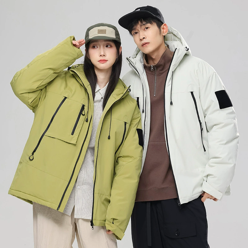 Пара новая бархатная куртка утолщенный ветрозащитный водонепроницаемый хлопчатобумажный костюм на открытом воздухе спортивная куртка альпинистская одежда наездник хлопчатобумажный костюм