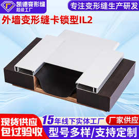墙面卡锁型带翼变形缝IL2内外墙建筑顶棚吊顶金属变形缝伸缩缝