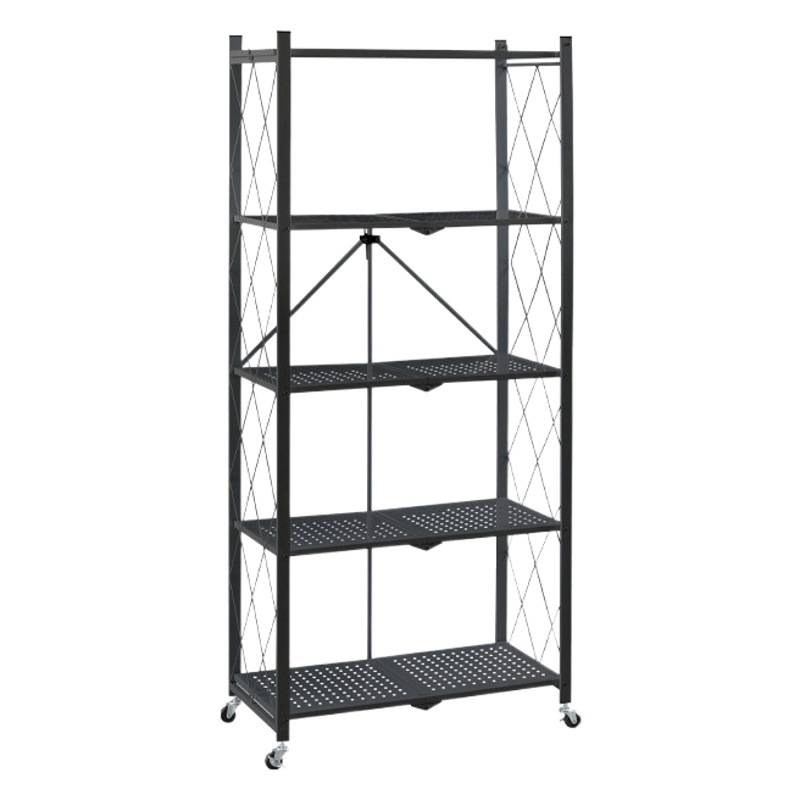 Dormitorio plegable cocina rack de almacenamiento hogar multi-capa horno de microondas retráctil estante de almacenamiento