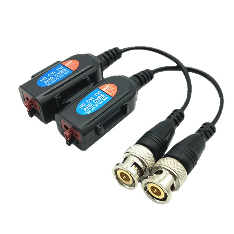 高清双绞线传输器 HDTVI CVI AHD   5MP 8MPRJ45同轴传视频输器