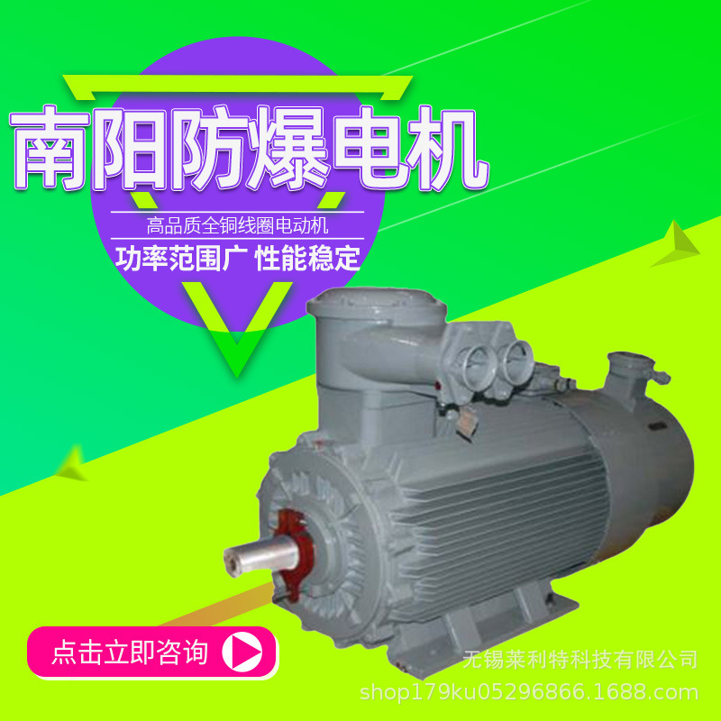 Wolong Nanyang Motor Ybbp Series Explosion-Proof Variable Frequency Three-Phase Asynchronous Motor Direct Supply from the Manufacturer