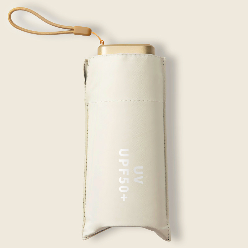 Mini bolsillo cápsula paraguas pequeño vinil fresco paraguas solar sol sol y lluvia doble uso paraguas publicidad paraguas