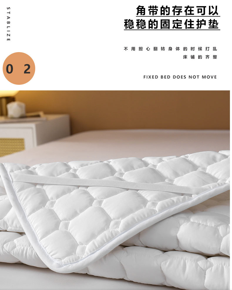 商品详情图_啊雅 2024新款300克宾馆酒店床褥垫保护垫席