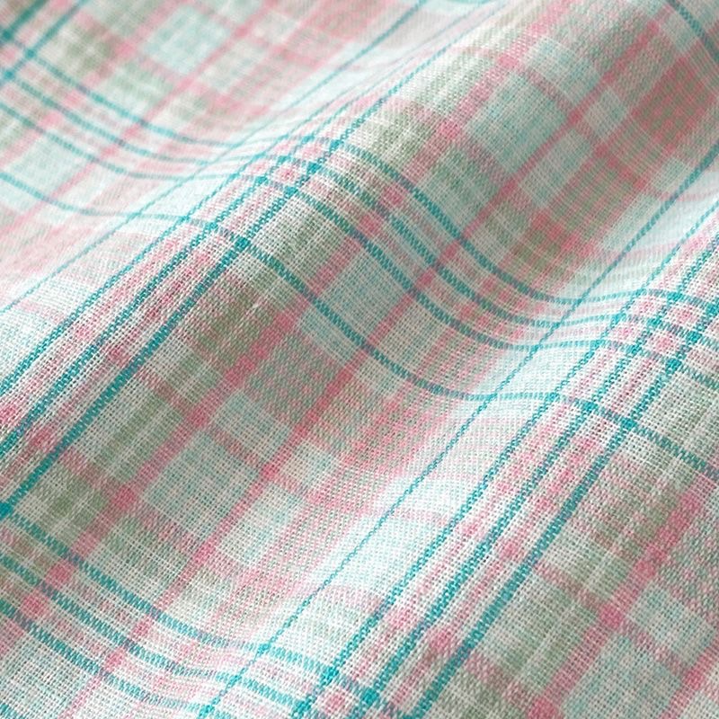 Vestido de niña verano súper lindo 2025 nuevo bebé dulce estilo occidental falda de princesa chaleco a cuadros estilo princesa