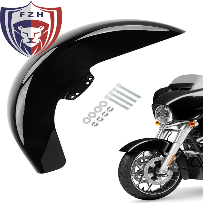 Подходит для Harley Grand Gliding / Street Gliding / Road King модифицированный передний крыло, передняя грязевая накладка 2014-2023 ABS
