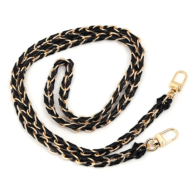 Bolso de verano para mujer con correa de cadena de cuero PU, correa de cadena de estilo Chanel, cadena de metal diagonal transversal estilo ins.