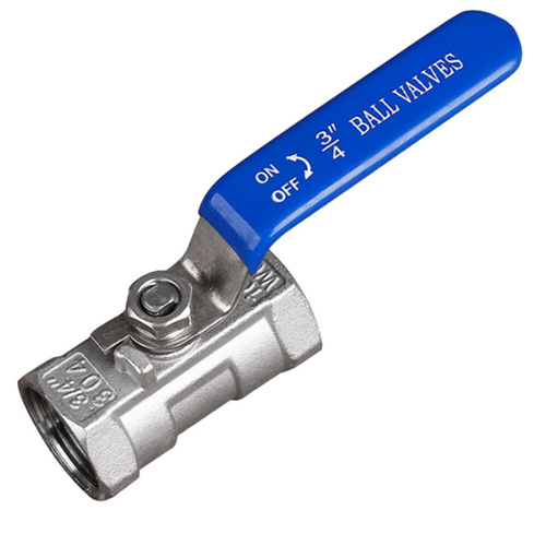 Manual internal thread threaded high temperature resistant water pipe valve switch 304 stainless steel one-piece ball valve