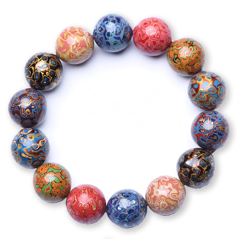 Rosary with round beads