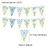 Pennant 12PCS-Blue Lemon