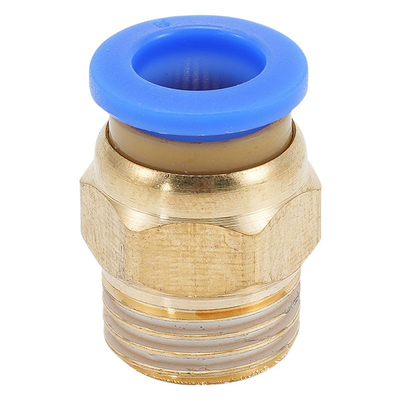 Воздушная труба Быстроразъемное соединение из нержавеющей стали 304, вся медь, устойчивая к высоким температурам и высокому давлению, коррозионная стойкость, Быстрый штекер воздушного компрессора, резьба воздушного насоса Прямая