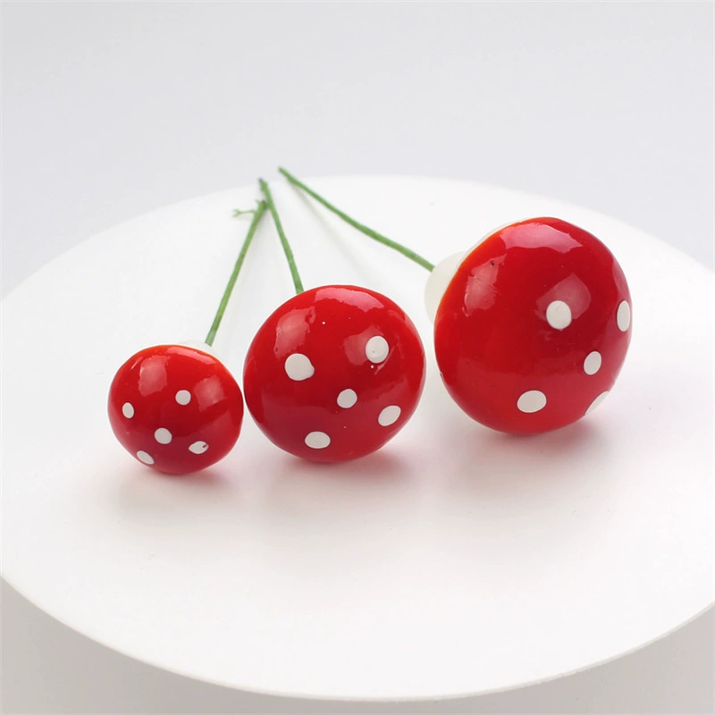 Realistic small artificial plants, resin decor, accessories