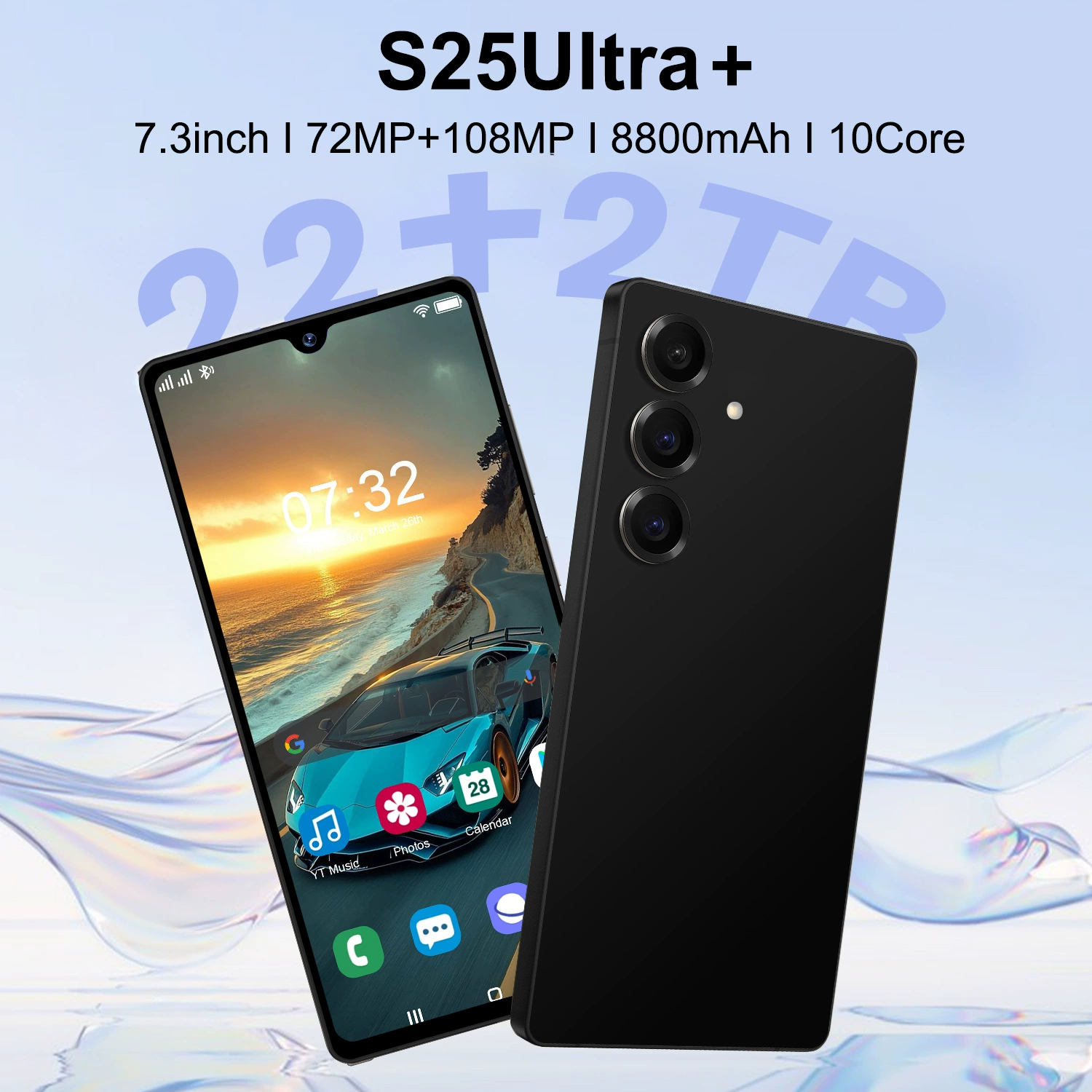 S25 Ultra: умные часы и смартфон от Jodom/加多米, 3 дюйма, Android, 16 ГБ, импорт