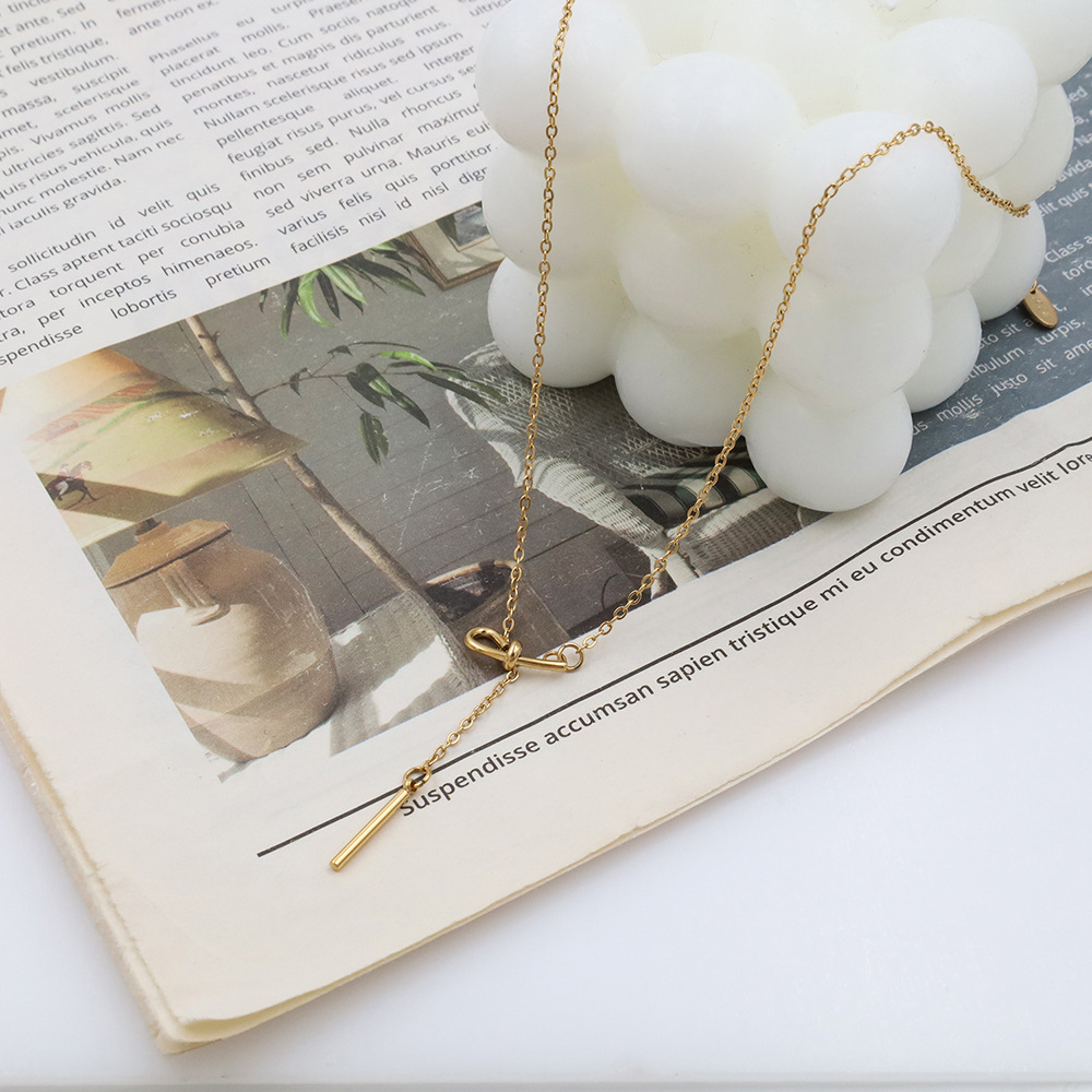 Non-fading Geometric Stainless Steel Necklace