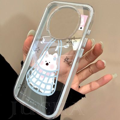 适用华为mate80rs手机壳小众可爱HUAWEImate80pro女购物袋西高地