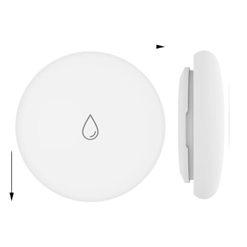 Граффити zigbee датчик погружения в воду Беспроводная детектор утечки воды Умный домашний уровень воды сигнализация