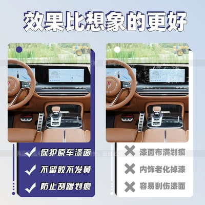 Center Console Screen Protector 325Li/330 Interior Car interior film