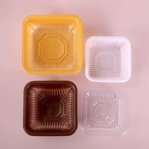 Толстая еда -Объявление PP Mooncake Inner Type -тип основание 100 г кантонский кантонский кантонский лунный пирог ручной работы с яйцом хрустящий конец 100