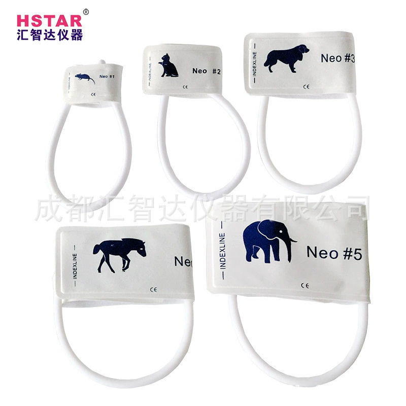 Ветеринарные ветеринарные животные Медицинский монитор для домашних животных Измеритель артериального давления одноразовые нетканые манжеты манжеты