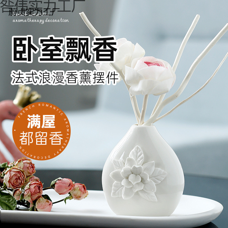 Aromatherapy Essential Oils for Bedrooms, Pregnant Women and Babies, Indoor Long-Lasting Fragrance, Household Fragrance, Bathroom Toilet Rattan Incense