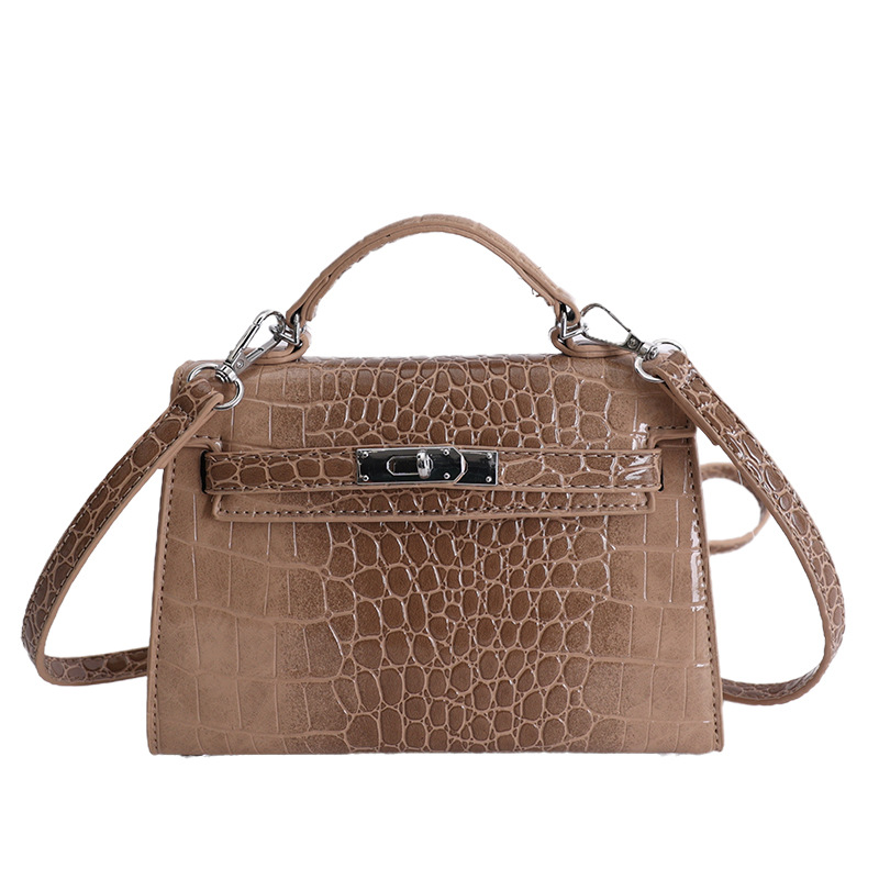 Crocodile Tattoo Kelly bolso pequeño para mujeres 2026 nuevo estilo de lujo ligero transfronterizo de alta sensación de alto rendimiento bolso de hombro único