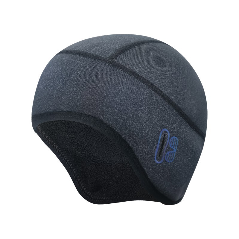 Cyklistická teplá čelenka na ochranu sluchu, outdoorová horolezecká, lyžařská, fleecová větruodolná čepice, helma, čepice s vnitřní podšívkou_voghion.com