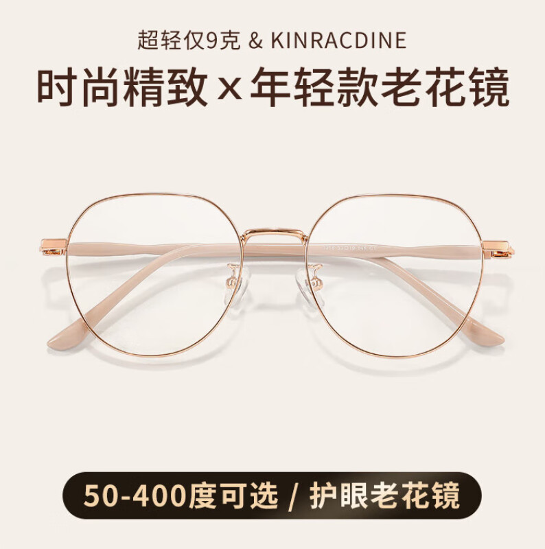 新型女性ファッションブルーレイ防止老眼鏡超軽量金属フレーム眼鏡中高年読書眼鏡卸売り|undefined