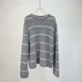 2024秋冬季新款女装休闲宽松显瘦百搭针织开衫毛衣外套女40938064