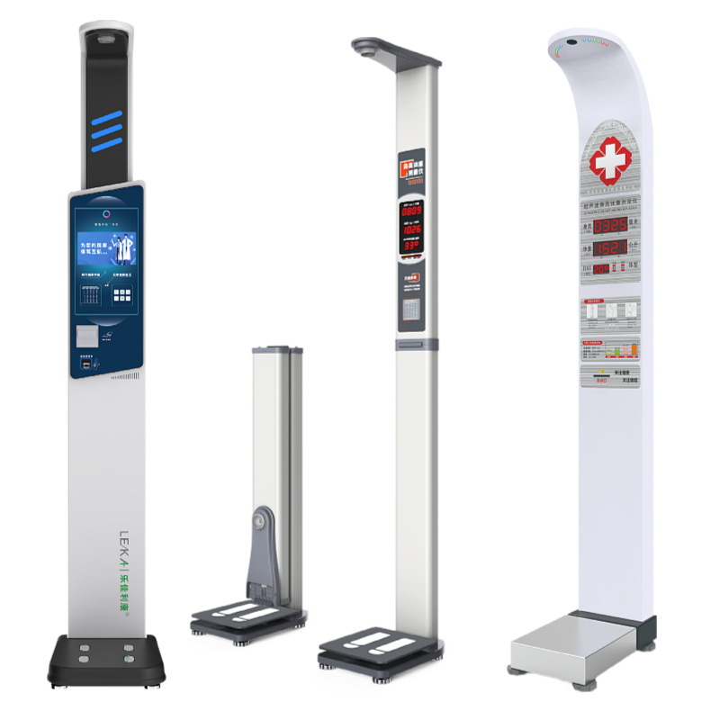 一站式全自动身高体重测量仪 智能体脂秤 语音显示打印一体化厂家